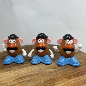 Mr.‎ Potato Head Burger King 1998 Lot of 3 Kids Meal Toys Hasbro Vintage